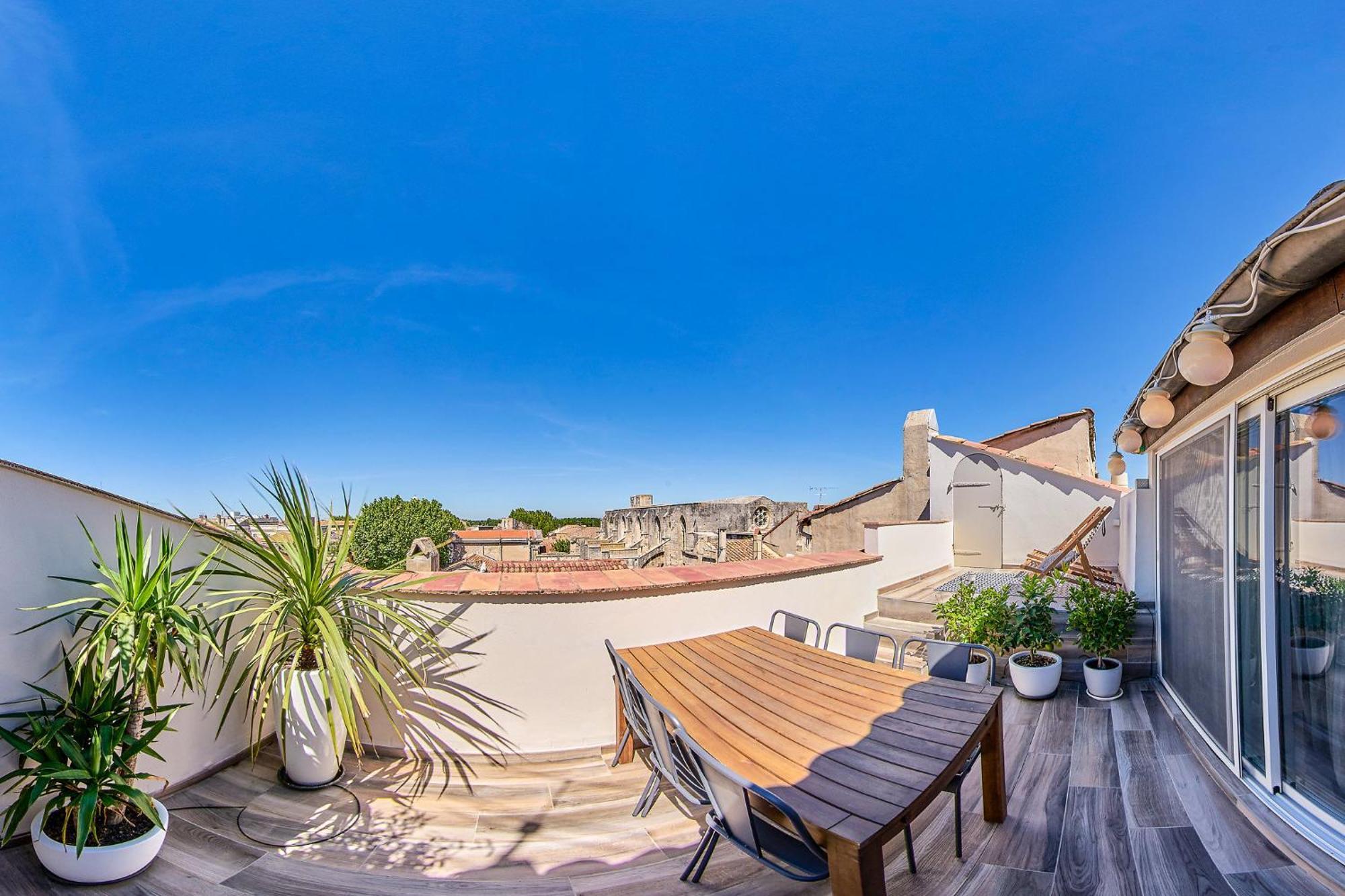 شقة Truchet Penthouse آرْلْ المظهر الخارجي الصورة